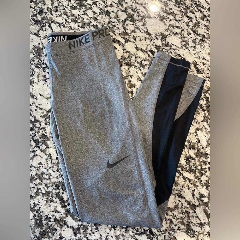 Nike Gray Dri-Fit Leggings